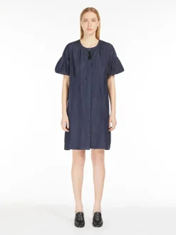 Abito corto in denim leggero