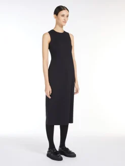 Abito slim fit in jersey tecnico