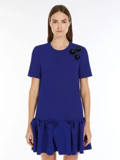 Abito t-shirt in sablé