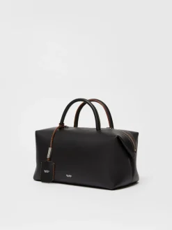 Bauletto in pelle lucida