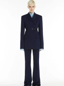 Blazer in jersey