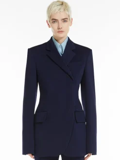 Blazer in jersey