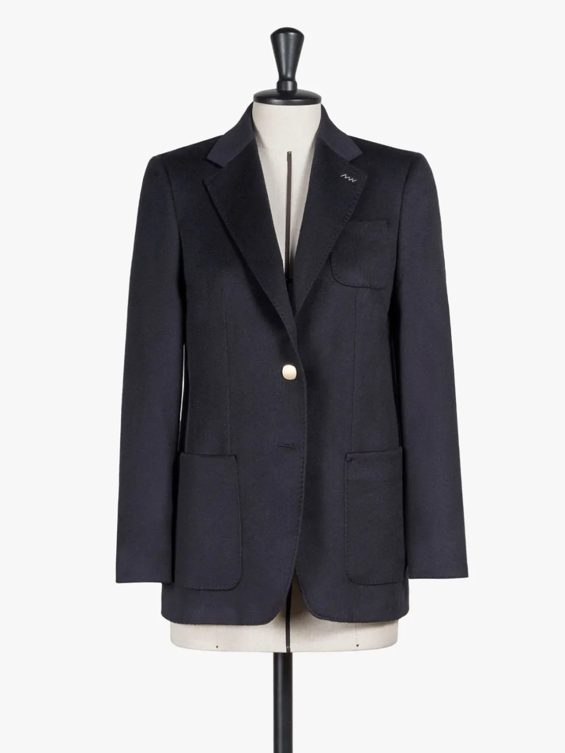 Blazer monopetto in cammello