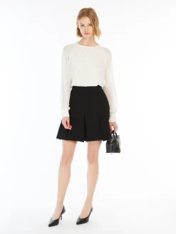 Blusa in georgette di pura seta