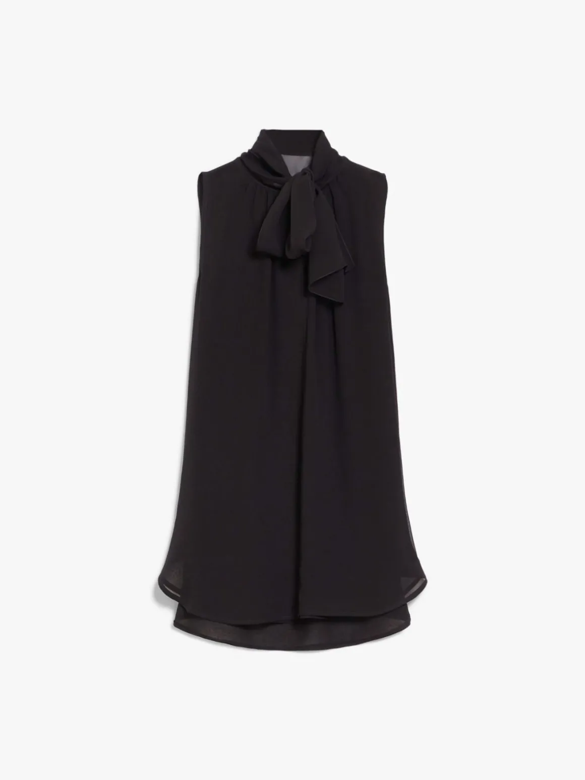 Blusa in georgette di seta