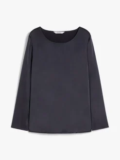 Blusa in raso di seta