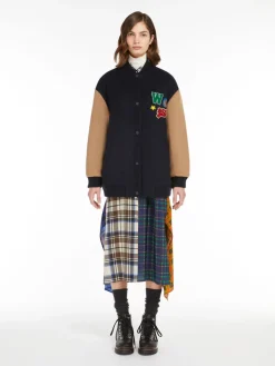 Bomber imbottito in lana