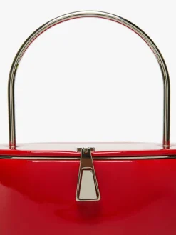 Borsa a secchiello in vernice