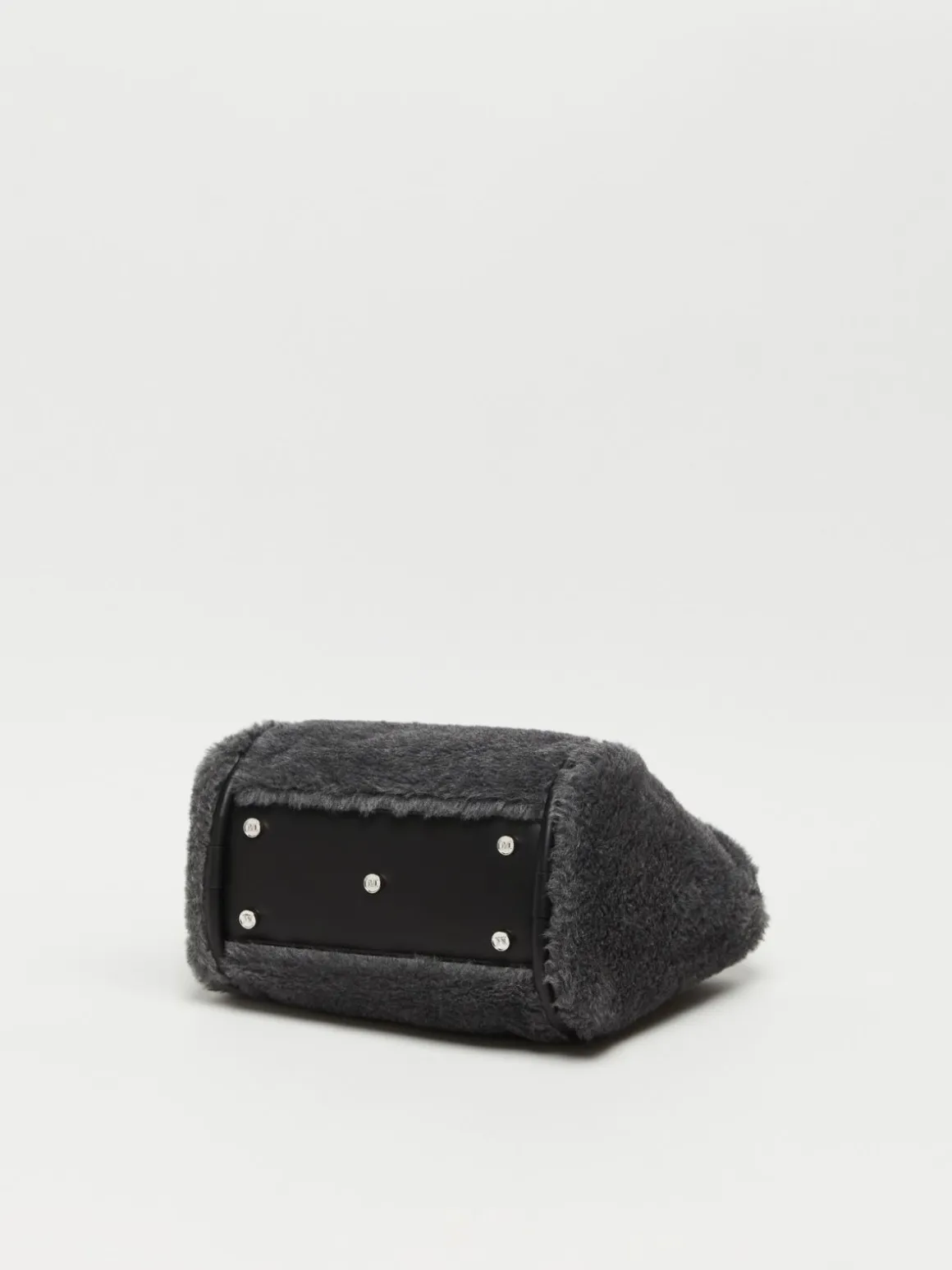 Borsa Marine small in Teddy di lana e alpaca