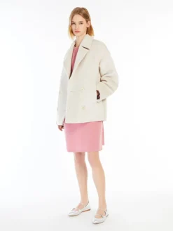Caban in alpaca e lana