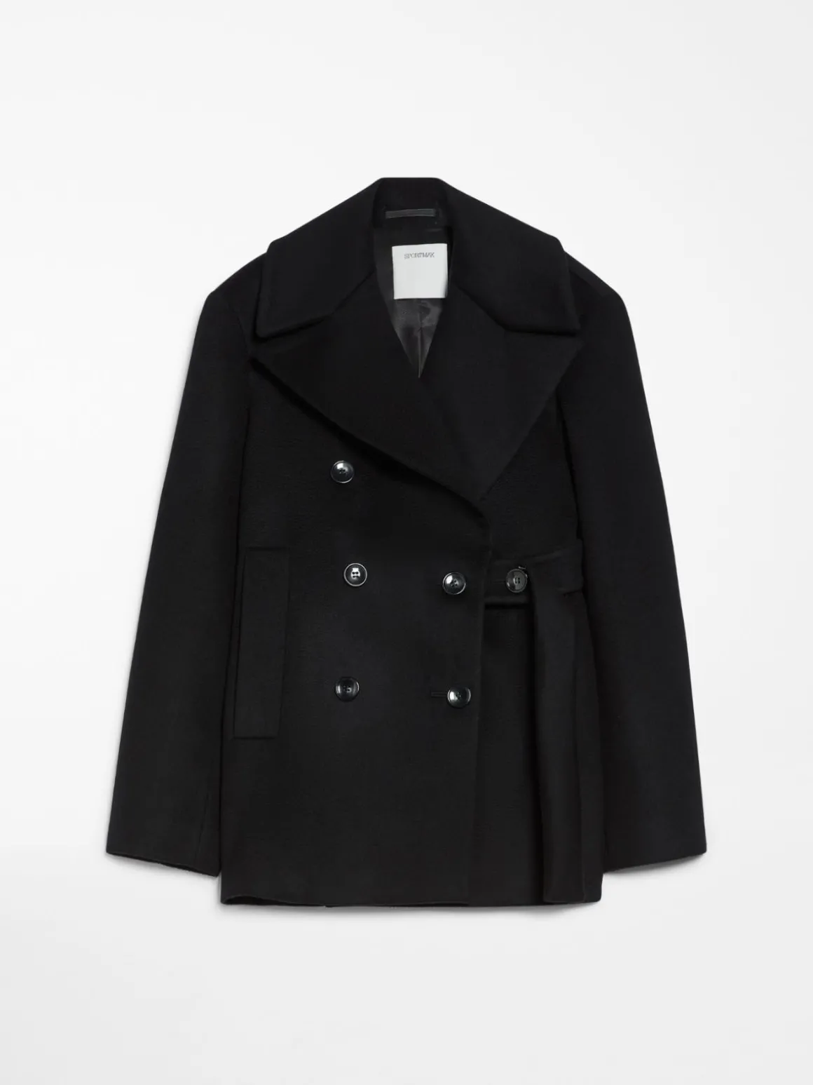 Caban oversize in misto lana