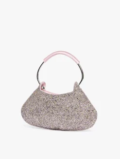 Caju bag mini in tessuto glitter