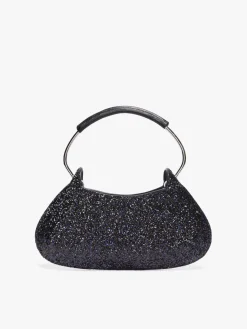 Caju bag mini in tessuto glitter