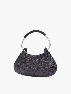 Caju bag mini in tessuto glitter