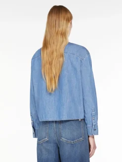 Camicia in denim di cotone