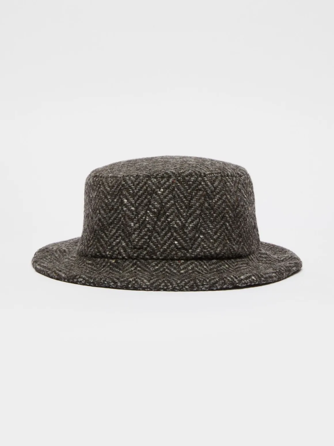 Cappello in tweed con logo