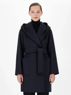 Cappotto a vestaglia in cammello