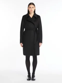 Cappotto a vestaglia in cammello