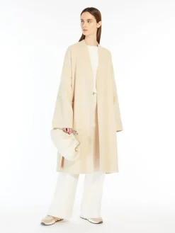 Cappotto a vestaglia in lana