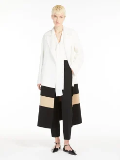 Cappotto a vestaglia in lana