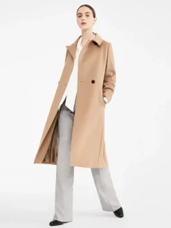 Cappotto a vestaglia in lana