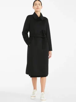 Cappotto a vestaglia in lana