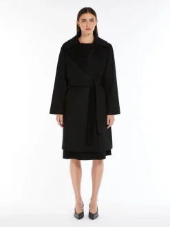 Cappotto a vestaglia in lana