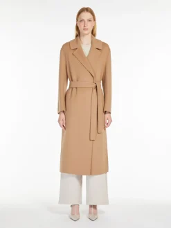 Cappotto a vestaglia in lana