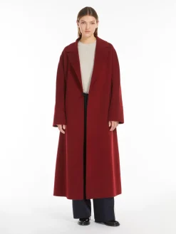 Cappotto a vestaglia in lana