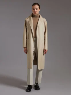 Cappotto cardigan in cachemire