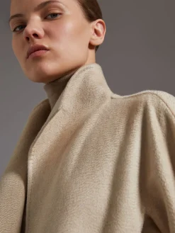 Cappotto cardigan in cachemire