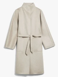 Cappotto cardigan in cachemire