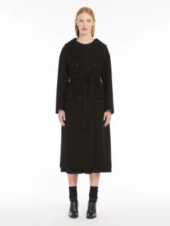 Cappotto doppiopetto in lana
