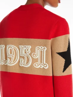 Cardigan in lana e cachemire