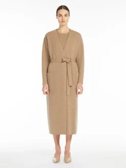 Cardigan in lana e cachemire
