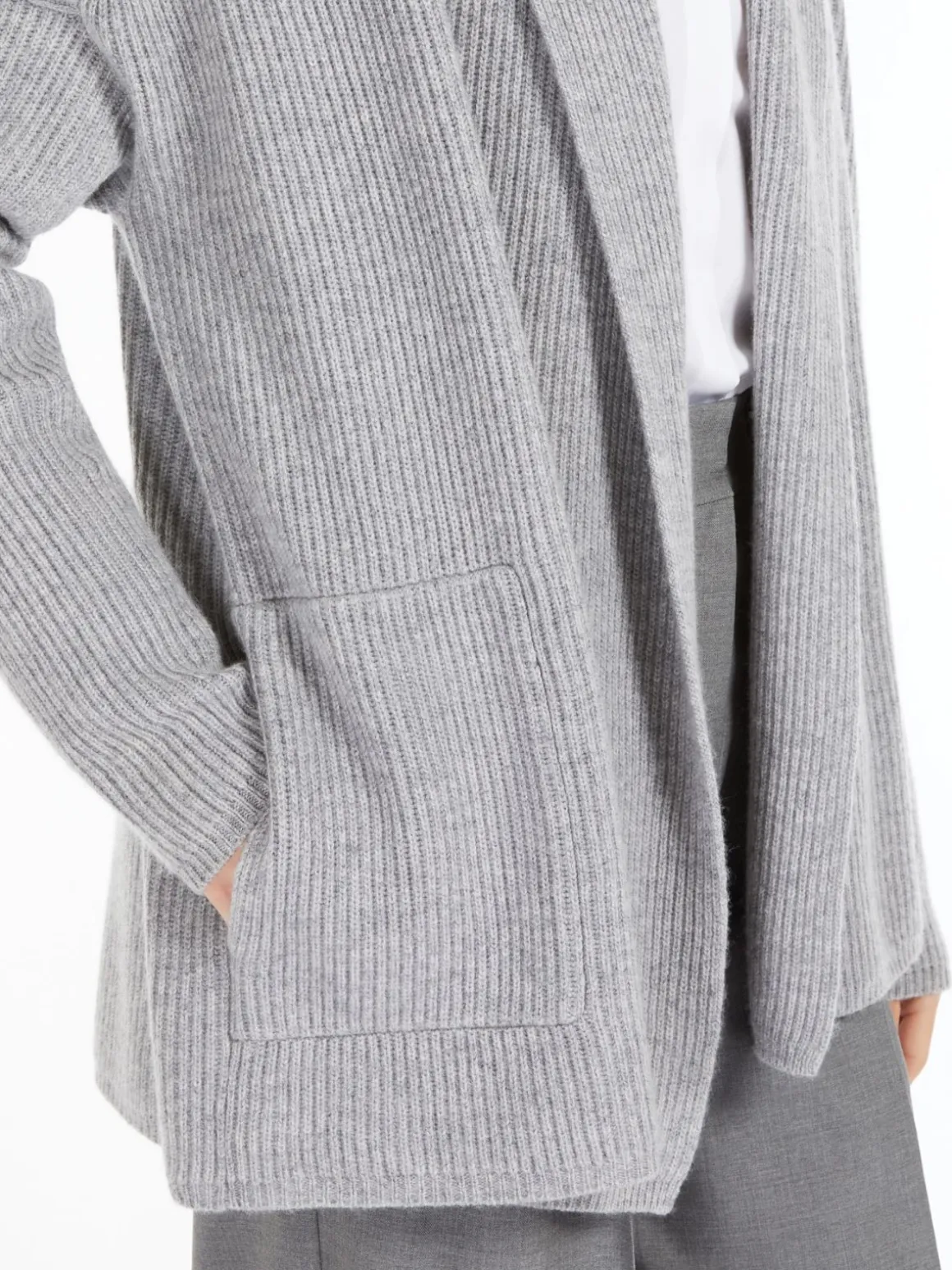 Cardigan in lana e cachemire