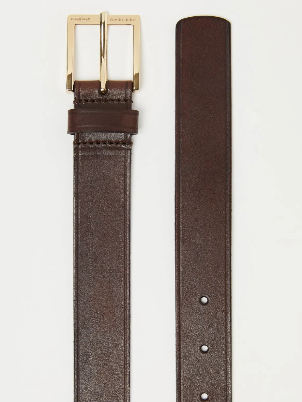 Cintura basic in cuoio
