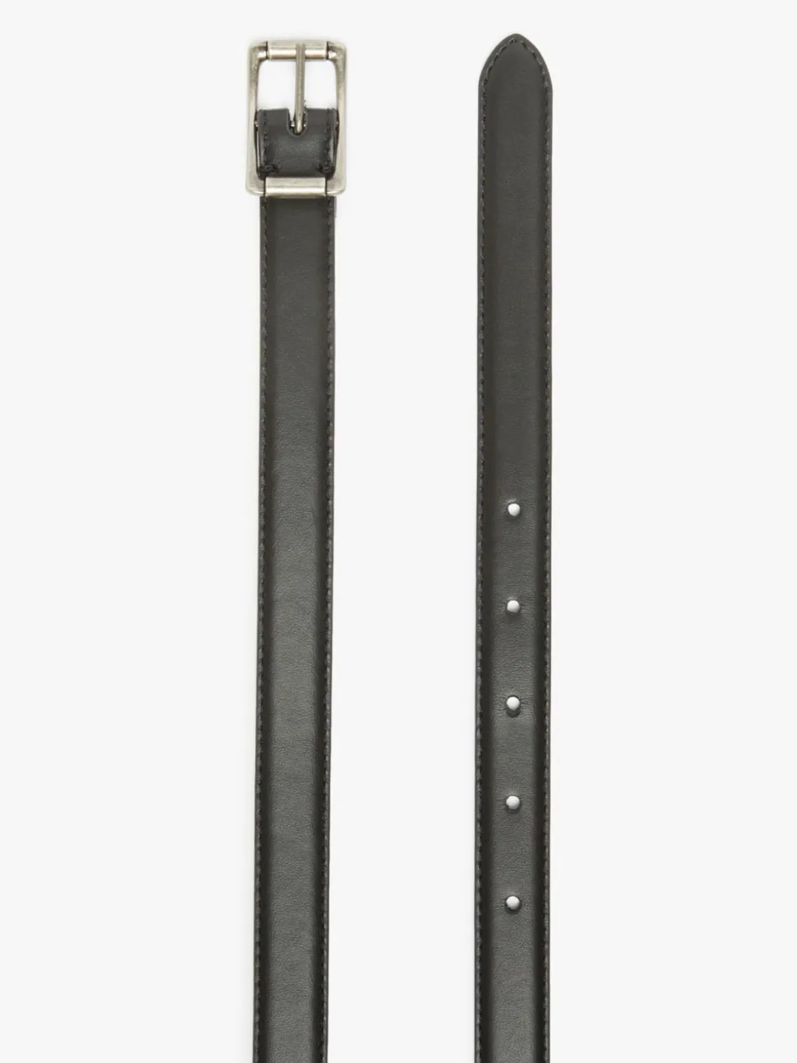 Cintura double-face in pelle