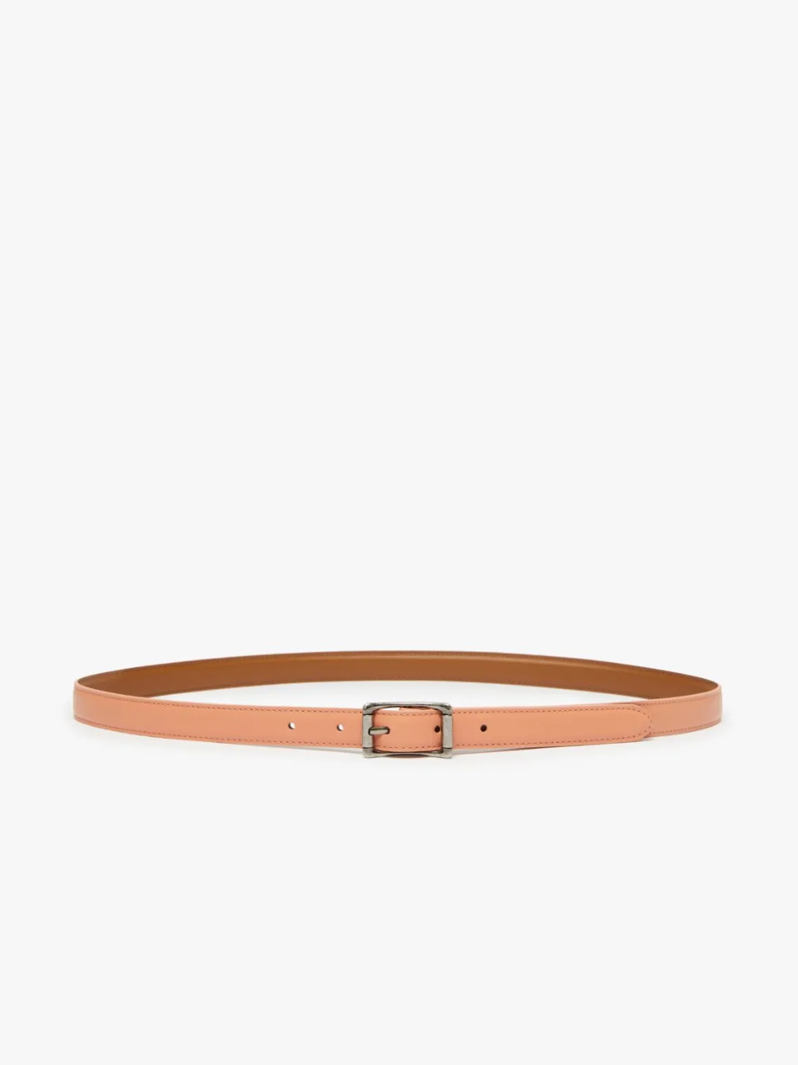 Cintura double-face in pelle