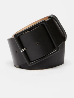 Cintura elastica in pelle