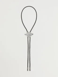 Collana bolo in tessuto spalmato