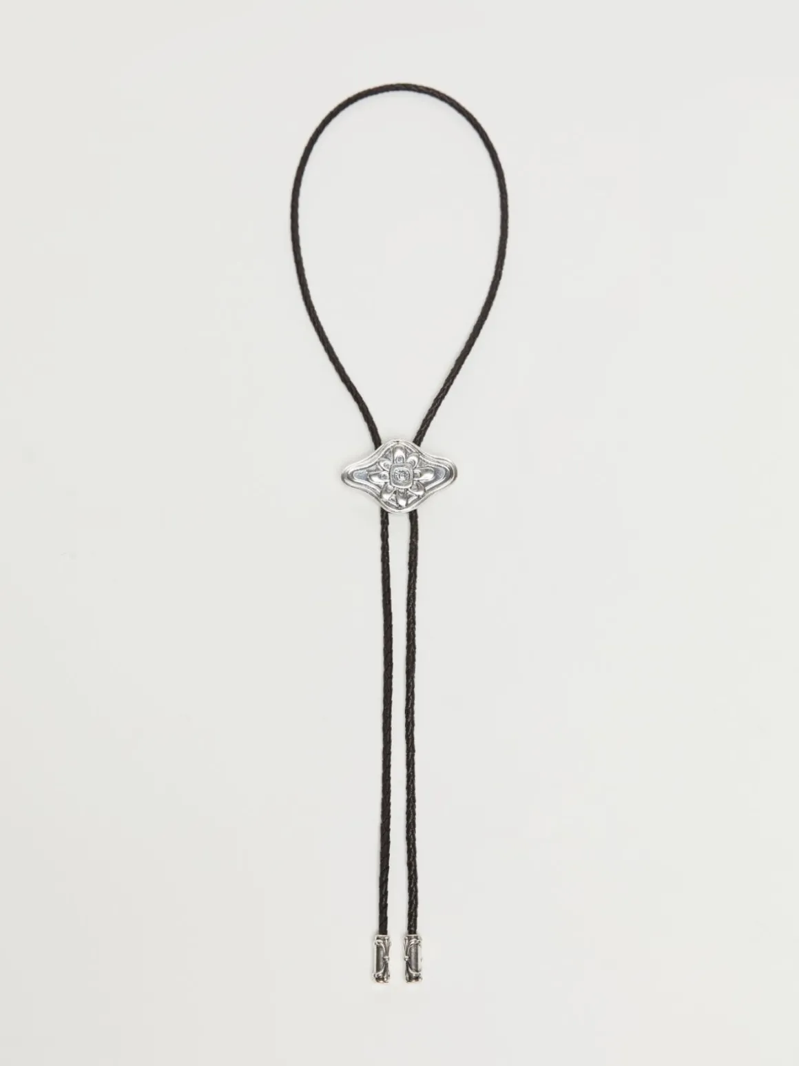 Collana bolo in tessuto spalmato