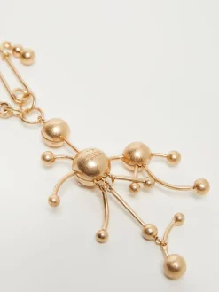 Collana in metallo con ciondolo