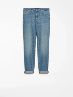 Denim a sigaretta con vita bassa