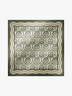 Foulard in seta stampata
