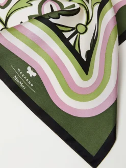 Foulard in seta stampata