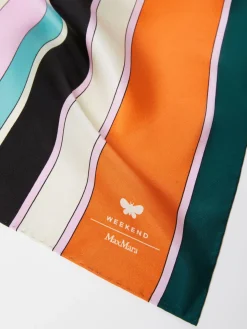 Foulard in seta stampata