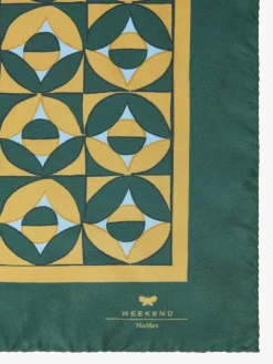 Foulard in seta stampata