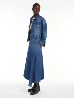 Giacca in denim di cotone