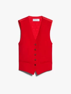 Gilet in tela di lana